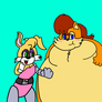 Bunnie Rabbot And sally acorn