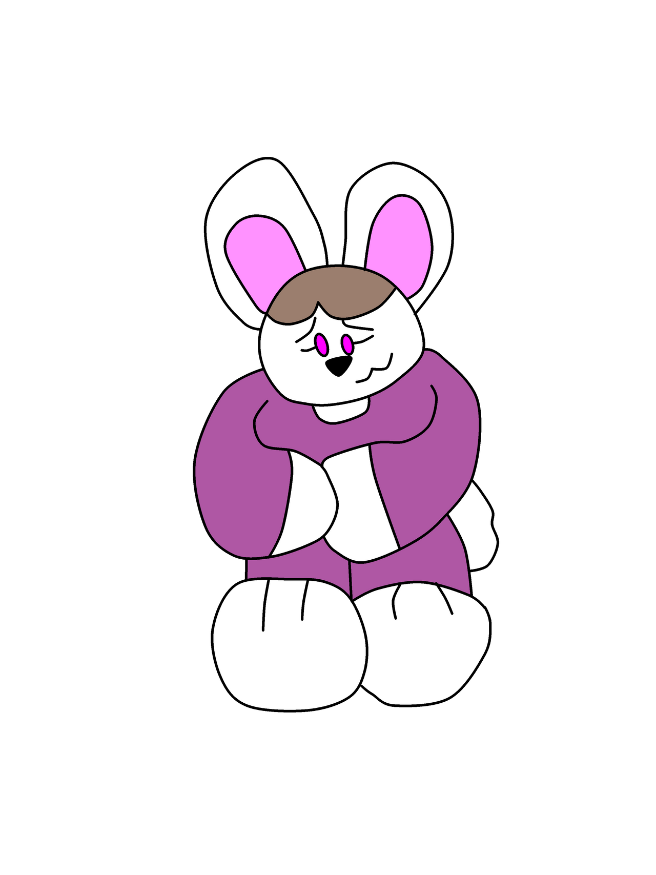 Carly the baby bunny