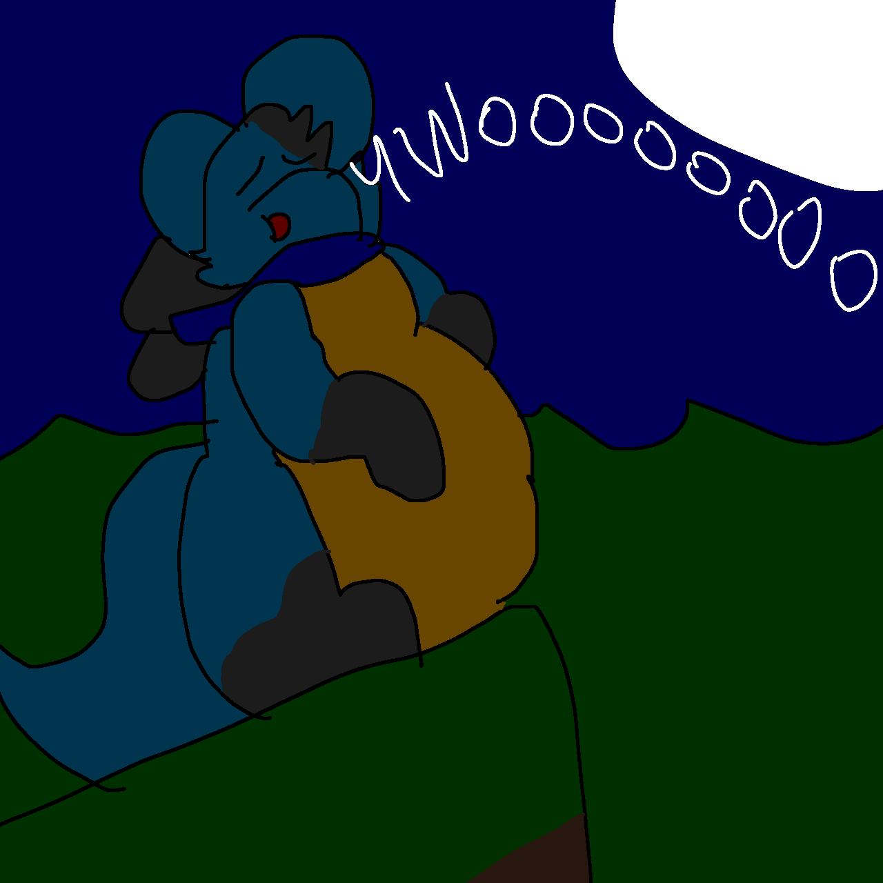 The werewolf Lucario