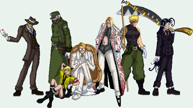 Hellsing Characters by kroenen4millennium on DeviantArt