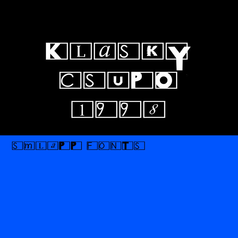 Klasky Csupo Fonts by SMLAPP on DeviantArt