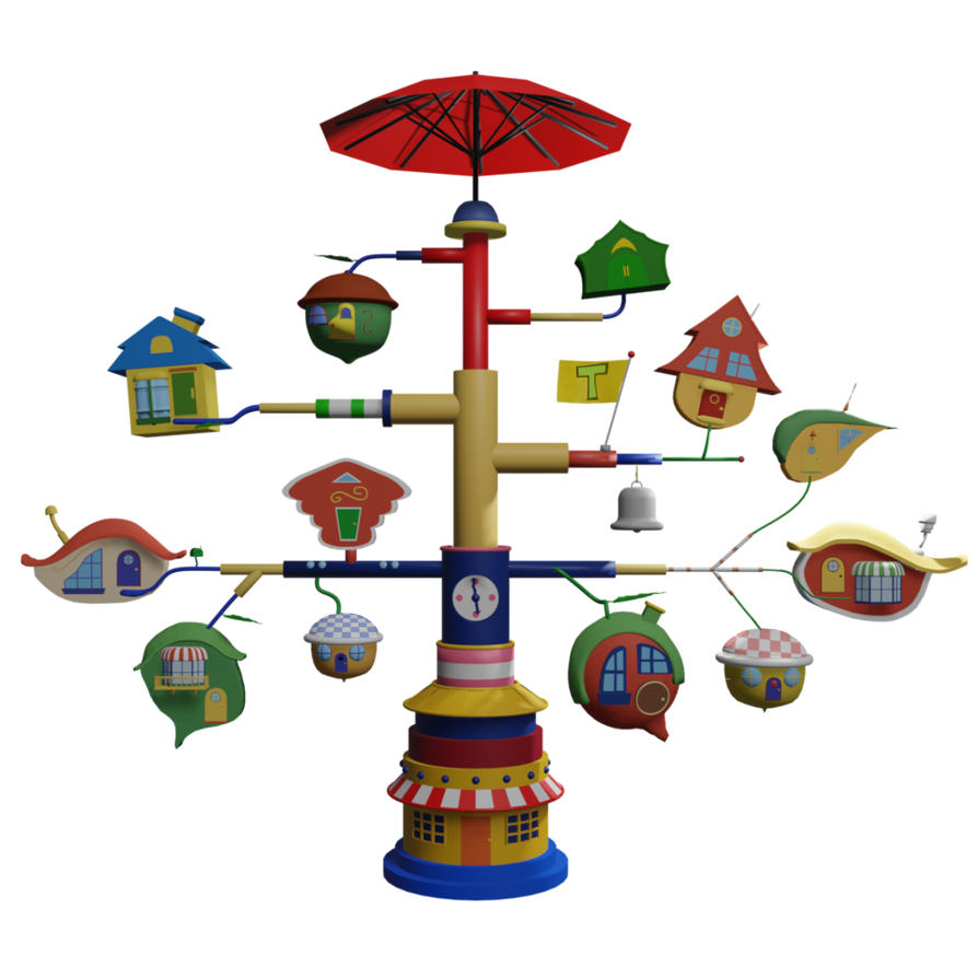 The All New Treehouse Tv Treetown by SMLAPP on DeviantArt