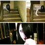 Kayako down the stairs.....