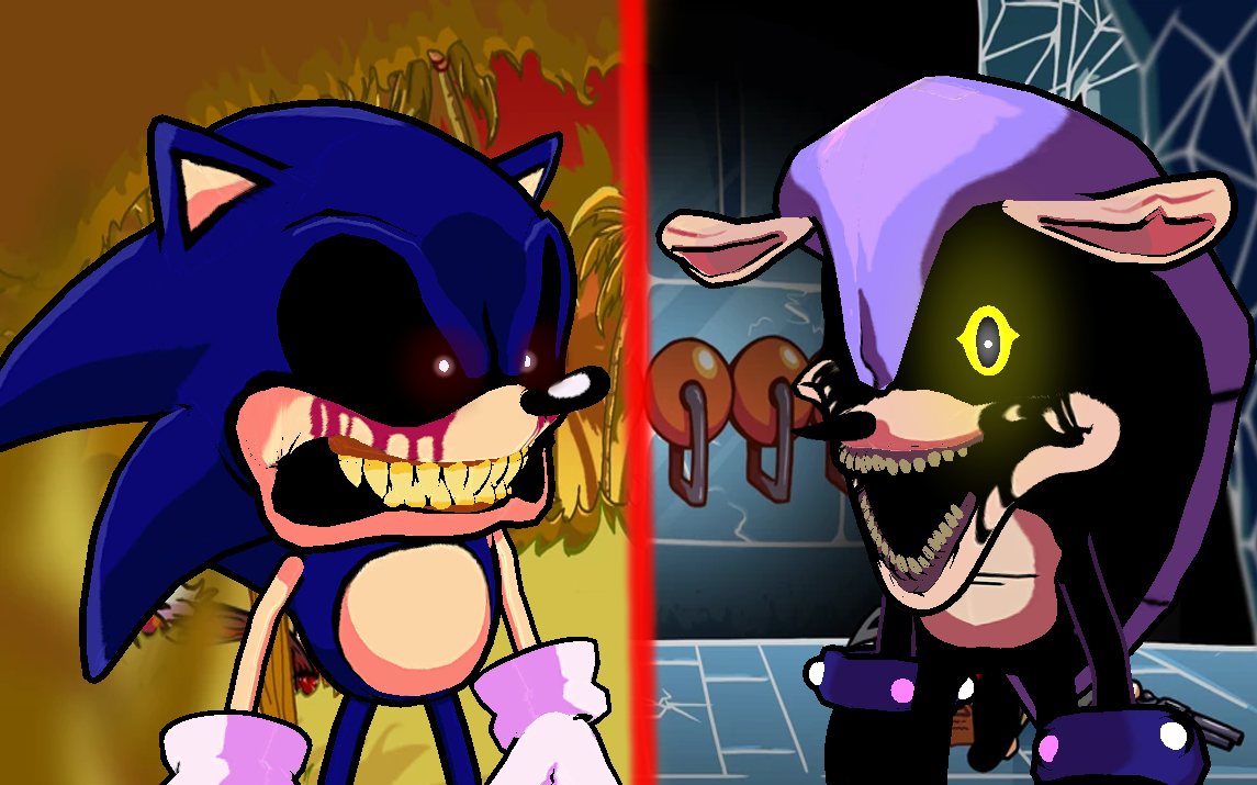 Fnf Sonic.Exe HD in SuperCs Style by SuperCS on Newgrounds