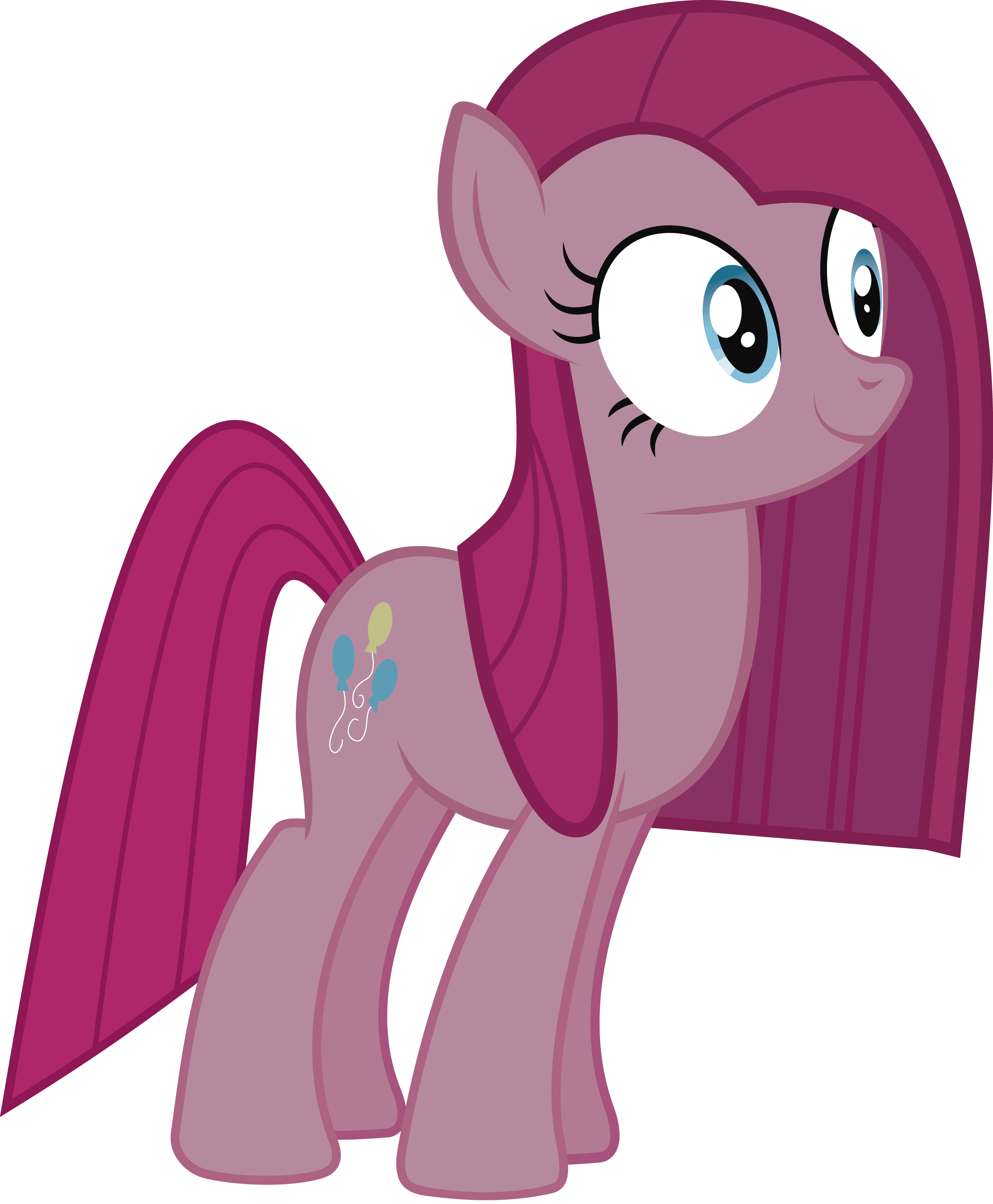 pinkamena happy