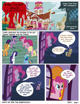 Mlp Party Of One Pag1  creepypasta (english)