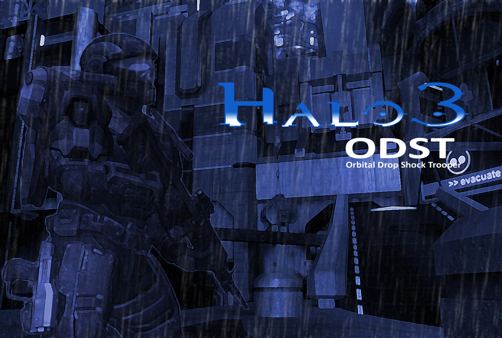 Halo Reach ODST Poster
