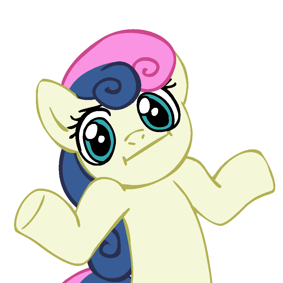 Shrugpony BonBon