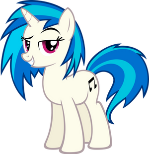 Vinyl Scratch - No Shades