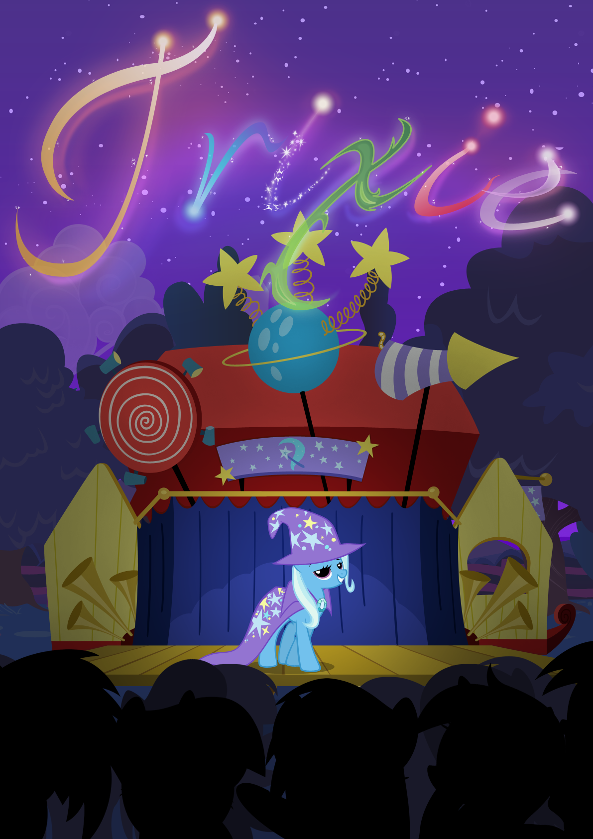 The Great And Powerful Trixie by MoongazePonies