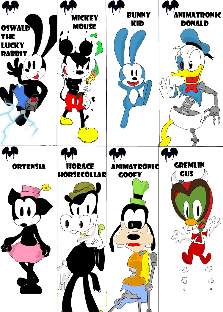 Epic Mickey Bookmarks