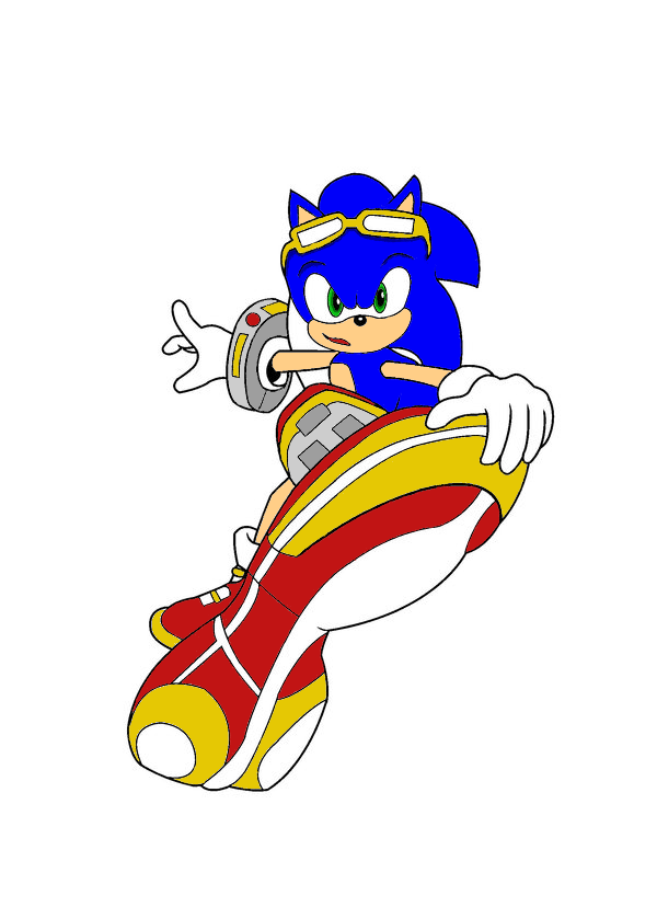 Sonic on Board : Colored