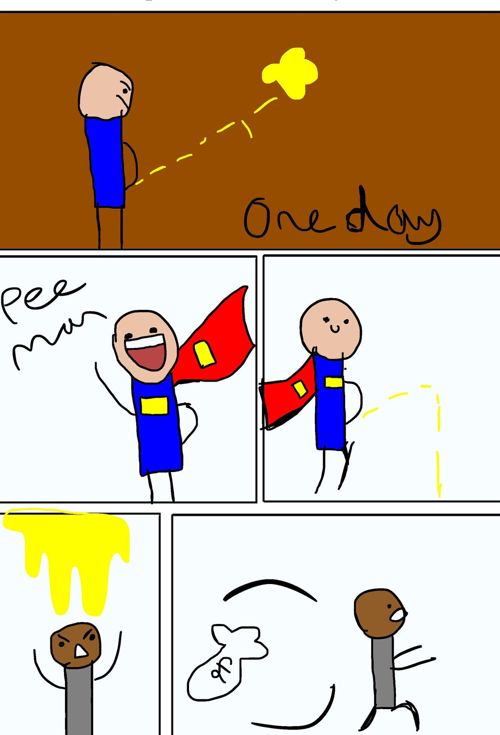 Pee Man Part 1 Comic By Sherbetthesquid On Deviantart Pee Man Part 1 Comic By Sherbetthesquid On Deviantart