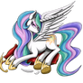 Princess Celestia 4 noBG