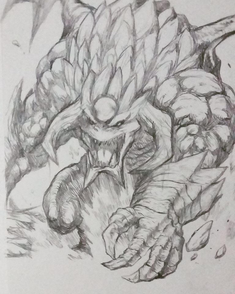 Dota Roshan Drawing DOTA 2 - Roshan by Ellyasveil on DeviantArt