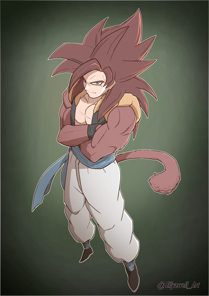 SSJ4 Gogeta by Kyle-Fast on DeviantArt