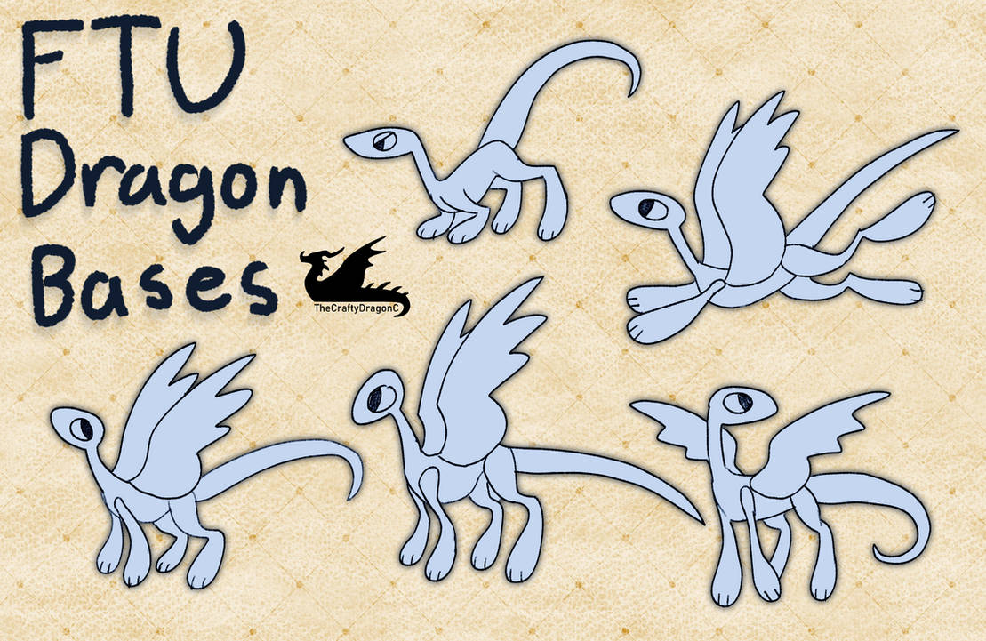 Dragon In Base 1.9k FTU Dragon Bases by TheCraftyDragonC on DeviantArt
