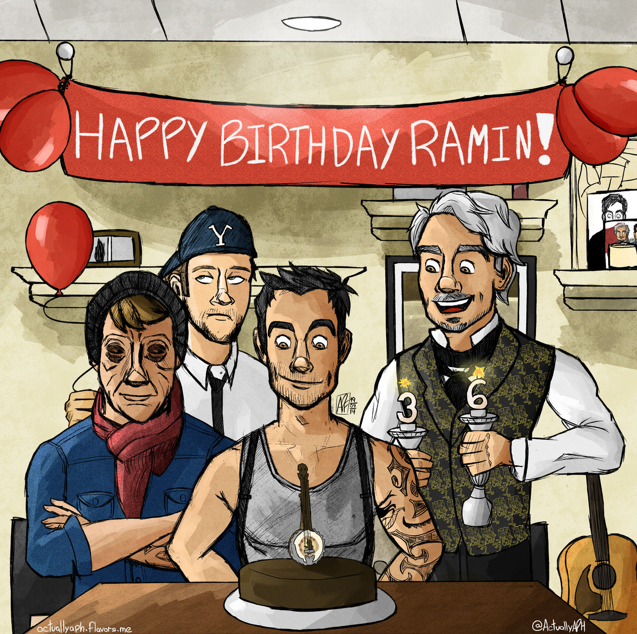 HAPPY BIRTHDAY,  RAMIN KARIMLOO!