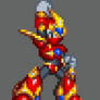 MMX Corrupted - Phoenix Armor Victory Pose 32 bits