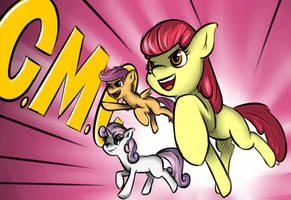 We are the cutie mark crusaders!!