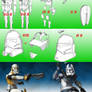 Pepakura files for payment Clone Trooper Phase II