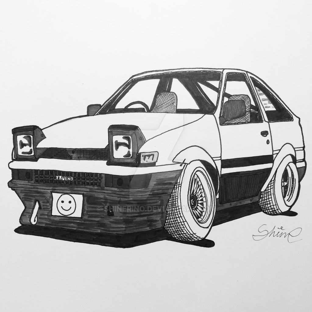 Chibi R32 boss_n22's chibi trueno by shinerino on DeviantArt