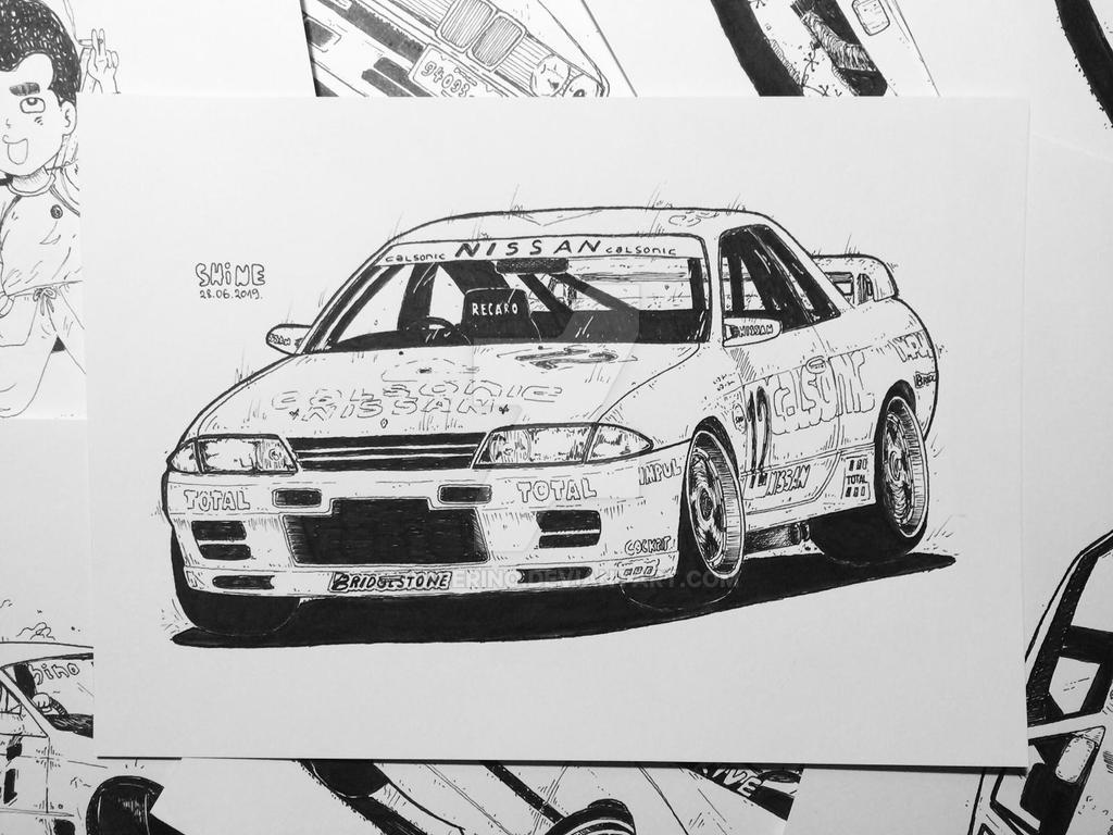 Nissan Skyline R32 Gt R Calsonic By Shinerino On Deviantart Nissan Skyline R32 Gt R Calsonic By Shinerino On Deviantart