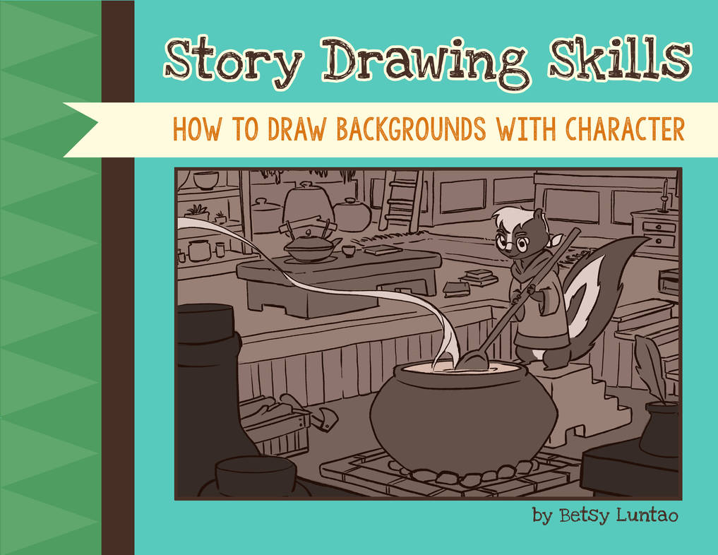 How to Draw Backgrounds with Character by betsyillustration