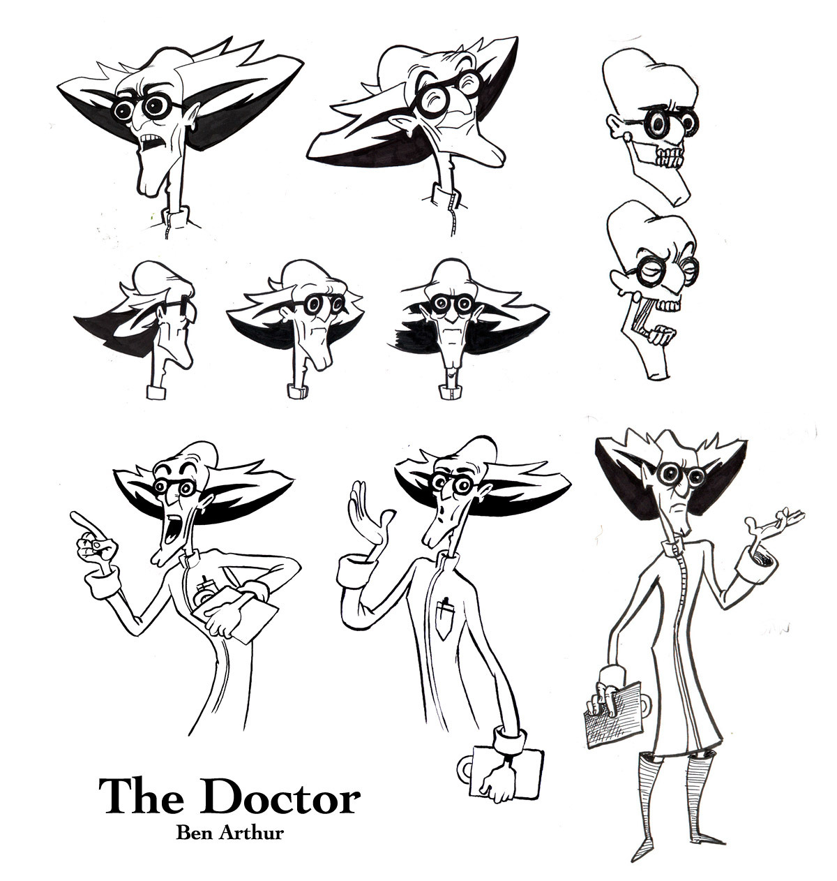 The Doctor, a little character sheet