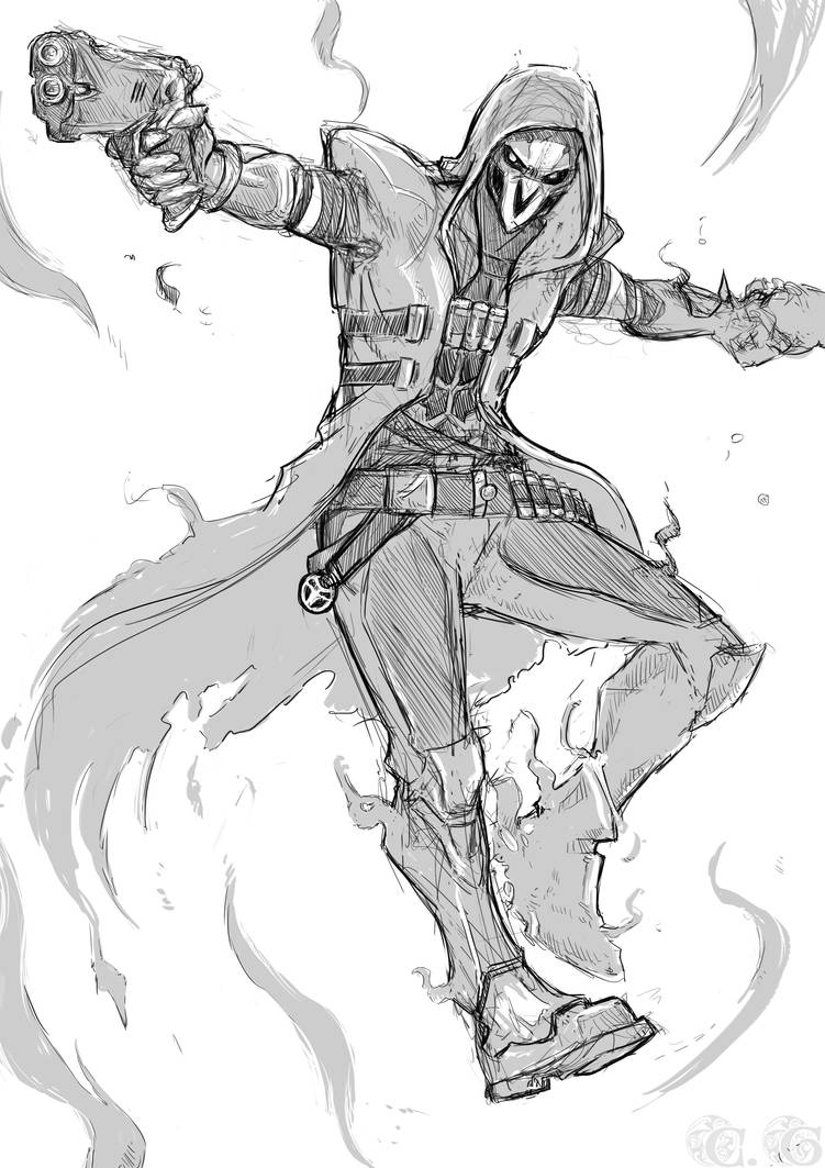 Faucheur - Overwatch by Ayane45 on DeviantArt