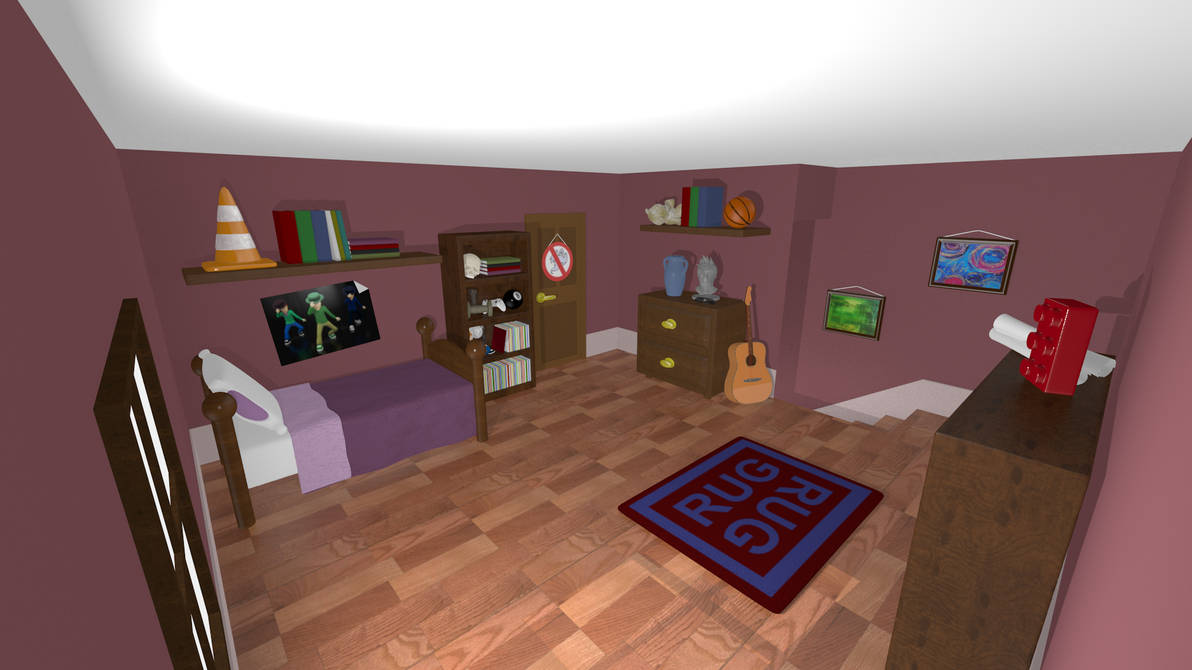 Edds Room Eddsworld - Room Matt complete by Latyprod on DeviantArt