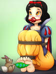 Snow White and the Seventythousand tickles by Ragadabah