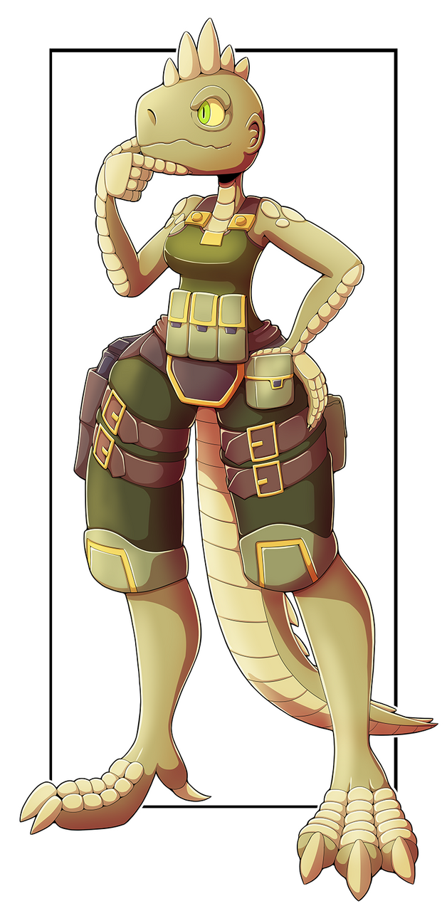 Ansley Lizard by Ragadabah