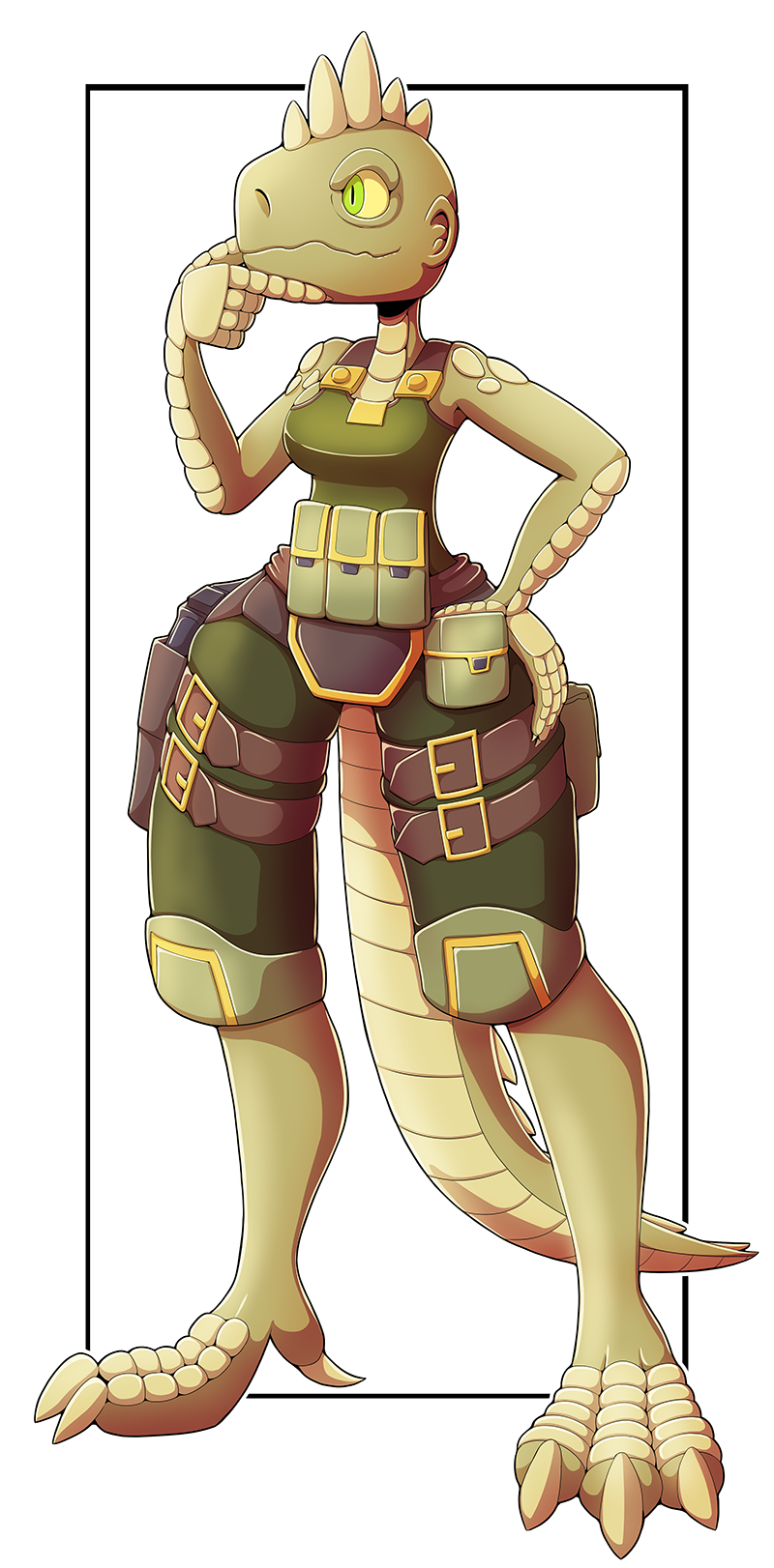 Ansley Lizard by Ragadabah