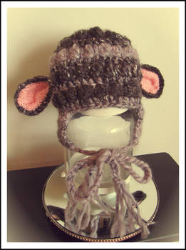 Baby lamb hat