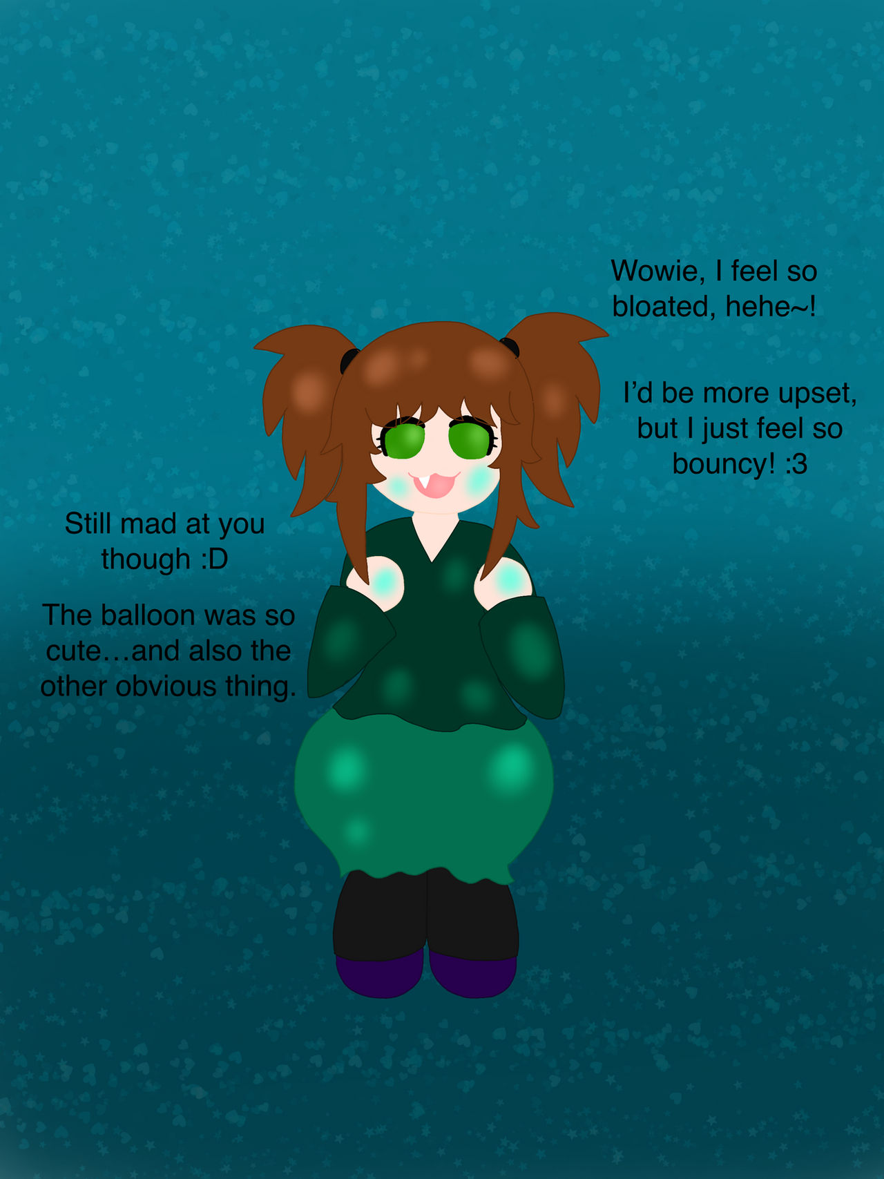Explode Balloons Tf A Cute Balloon(balloongirl/babe tf pannel 2) by hoi-imtem on DeviantArt