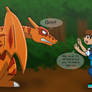 First encounter. Clone Charizard!