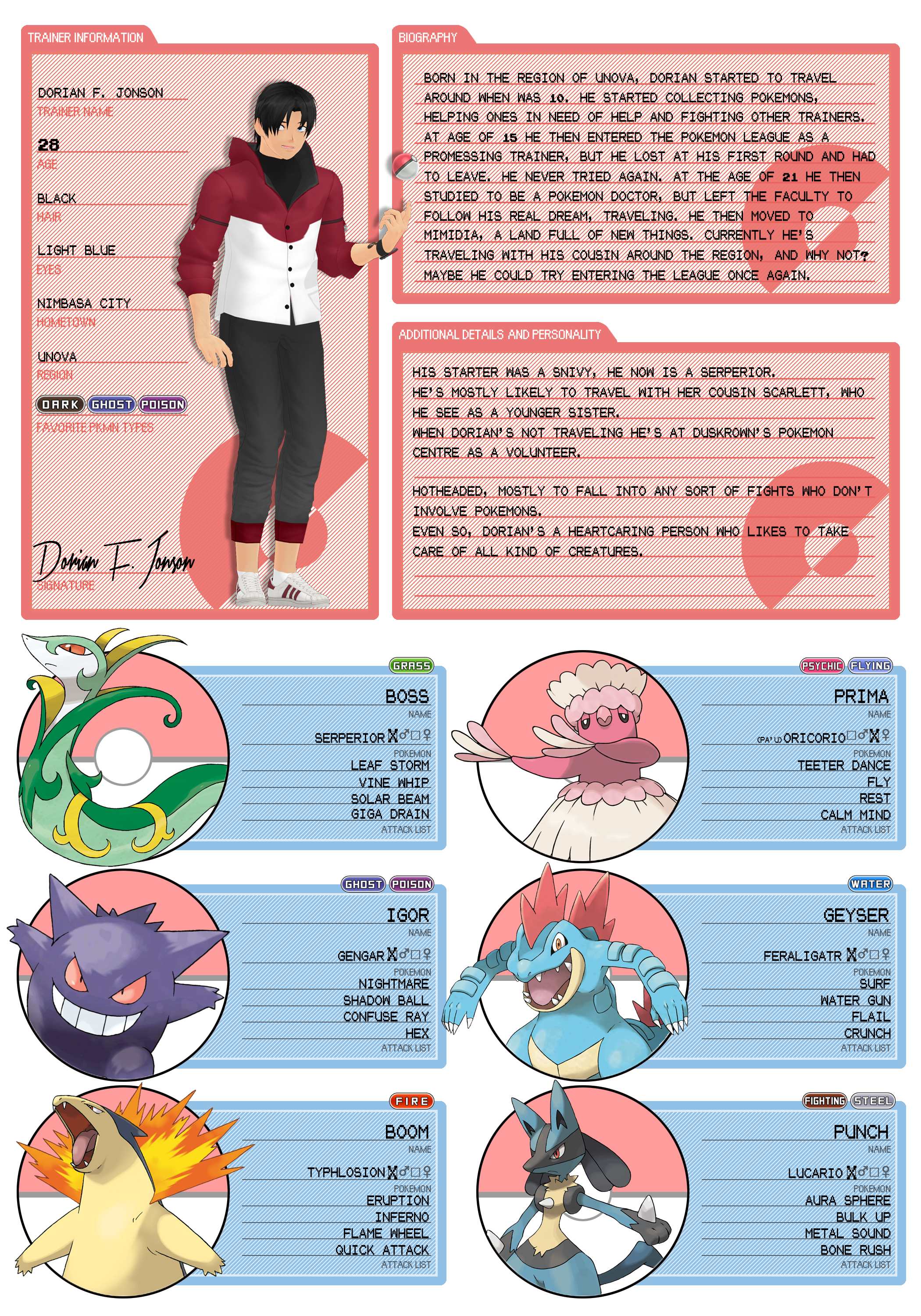 PKMMD - Dorian's Trainer Card [UPDATE]