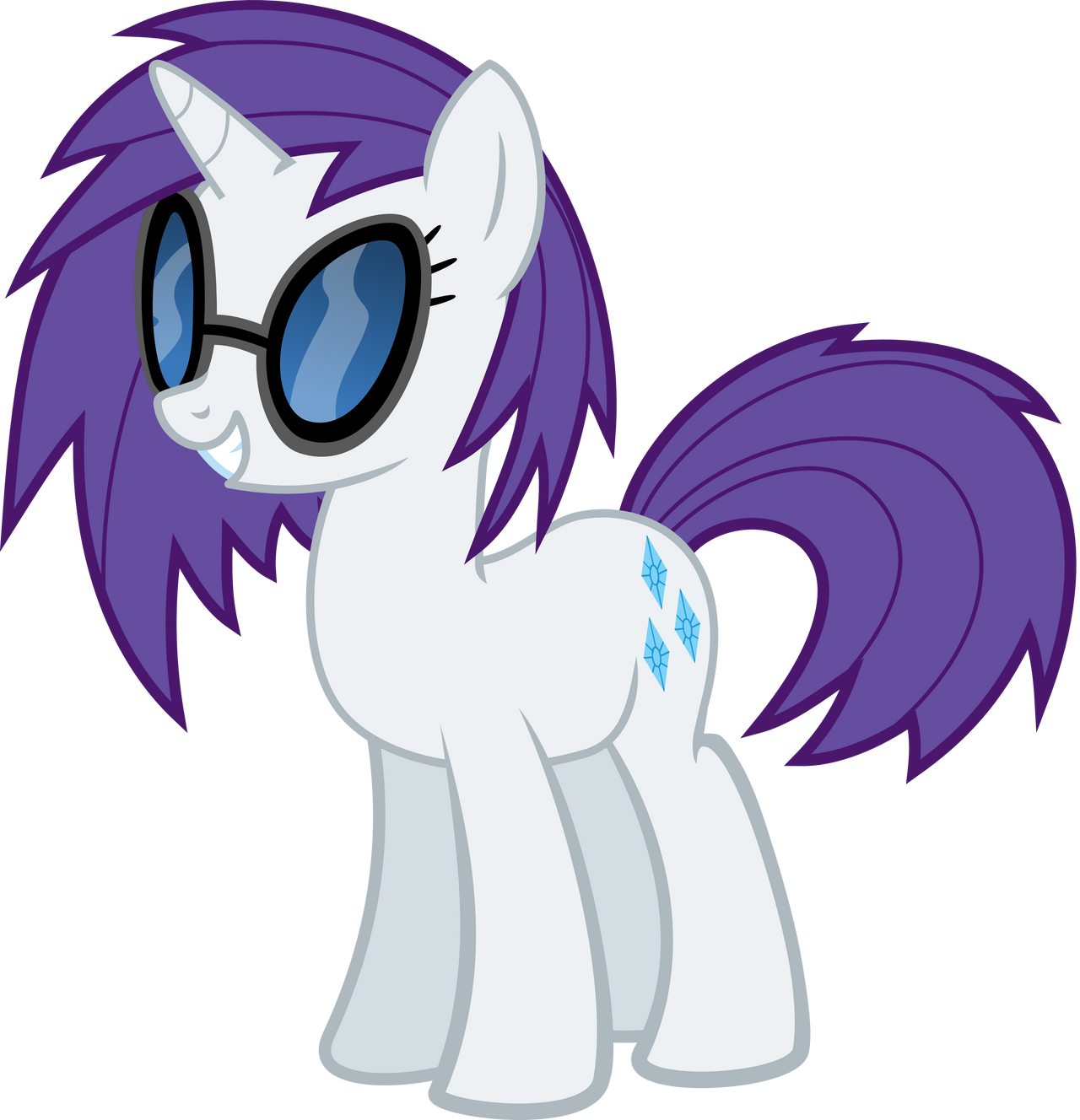 Vinyl Scratch recolor - DJ Rar3