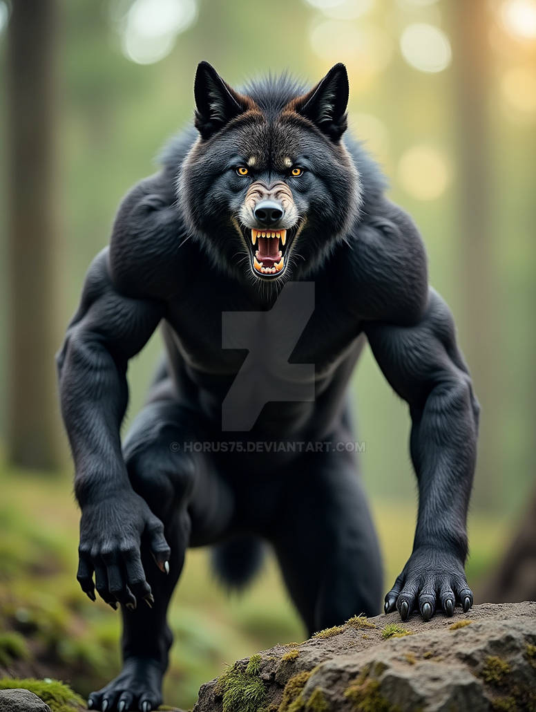 Fenrir Son Of Loki By HORUS75 On DeviantArt fenrir-son-of-loki-by-horus75-on-deviantart