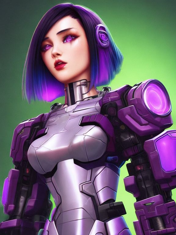 Cyberpunk cybernetic girl by phnx2040 on DeviantArt