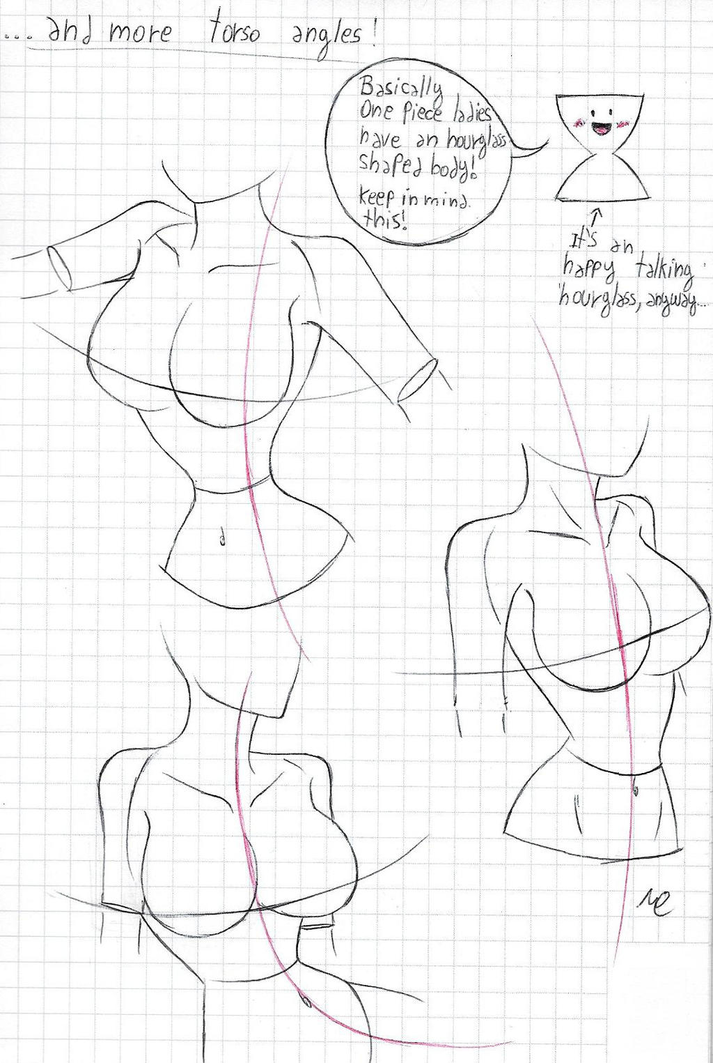 One piece female torso study (3) by Fluffy-foxlady on DeviantArt