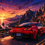 California Neon - C7 at Dusk