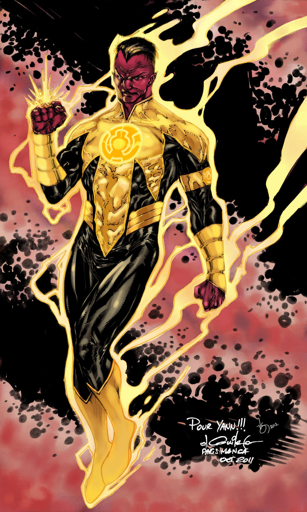 Sinestro By Spiderguile