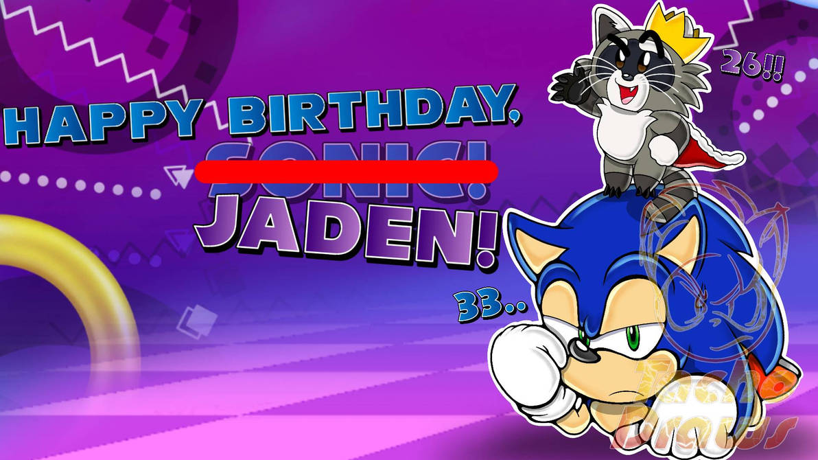 Happy Birthday to Jaden from The Sonic Show! by TachoDraws on DeviantArt