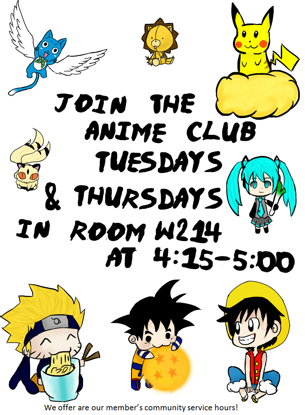 Anime Club Poster by zayra12 on DeviantArt