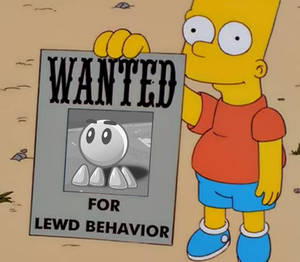Wanted for lewd behavior