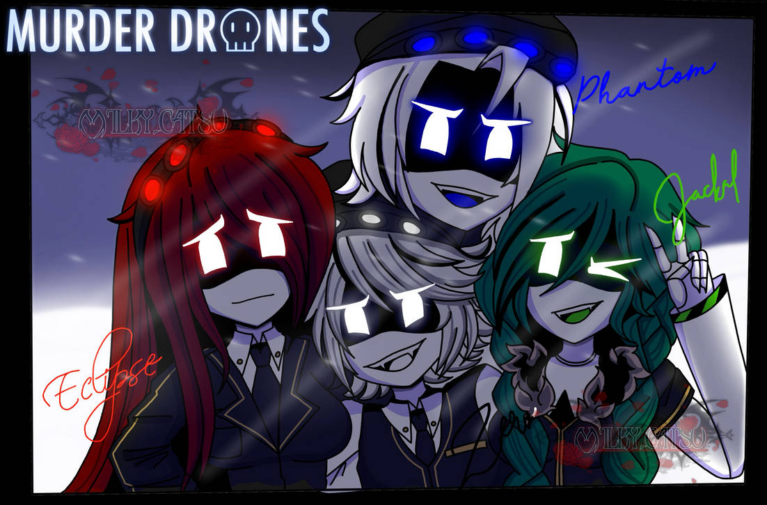 MurderDrones: Fallen Code (Phantom Force) by scrliixx on DeviantArt