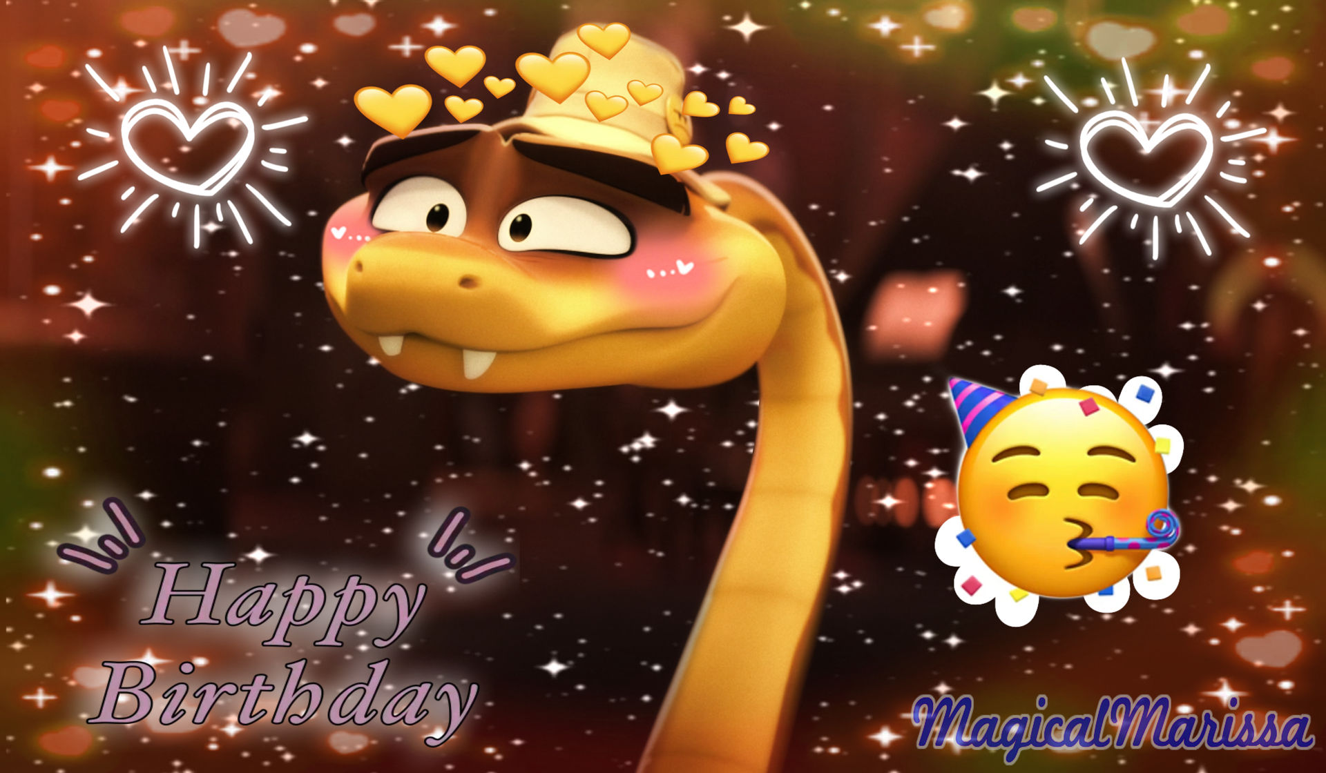 Edit) Happy Birthday Mr. Snake by MagicalMarissa on DeviantArt