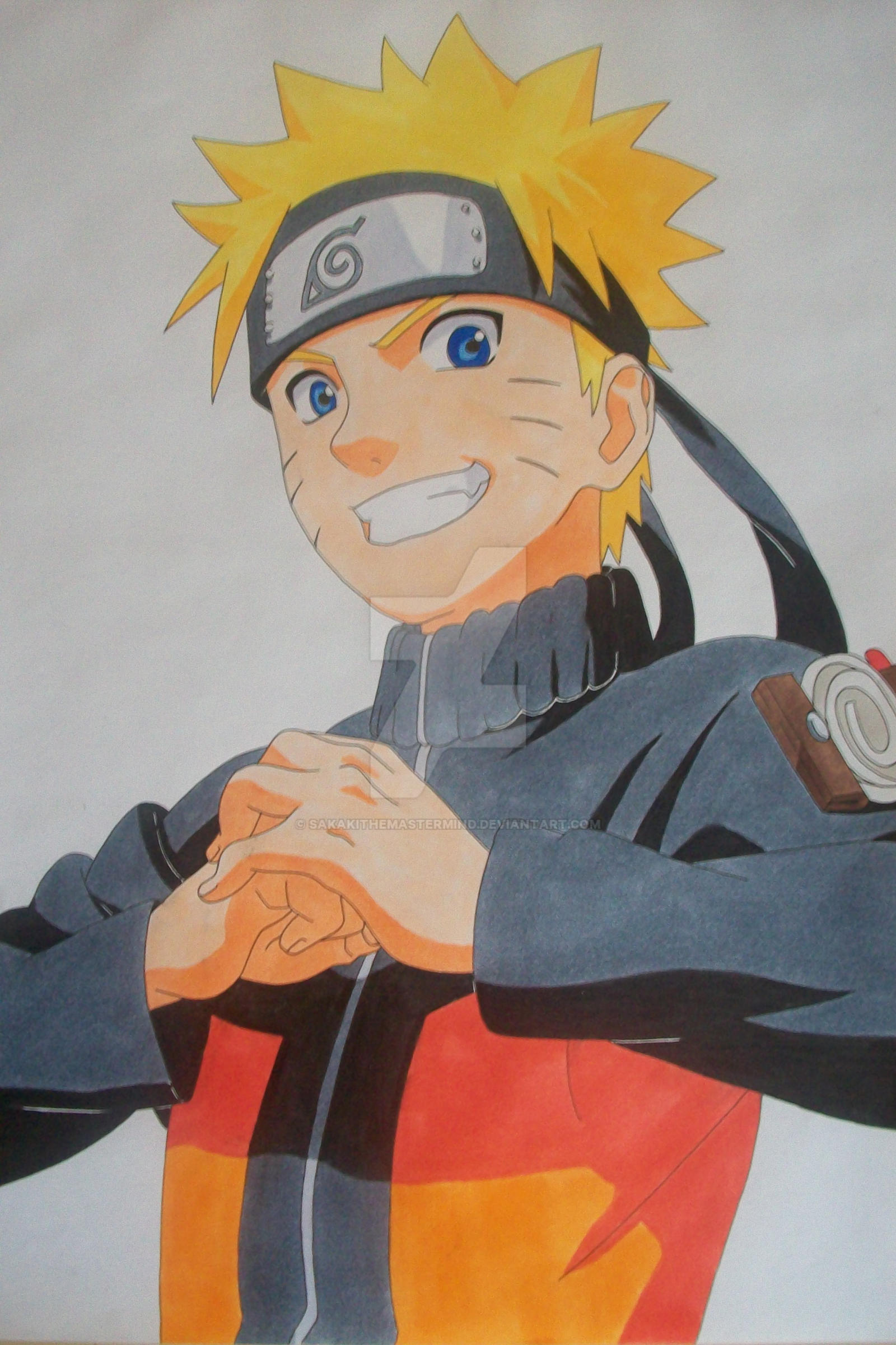 Here we GO! Naruto Uzumaki -colored-